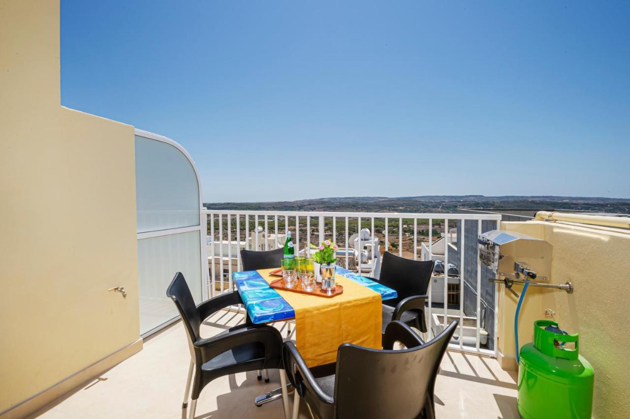 Summer Breeze Apartment With Panoramic Terrace - By Getawaysmalta 멜리에하 외부 사진