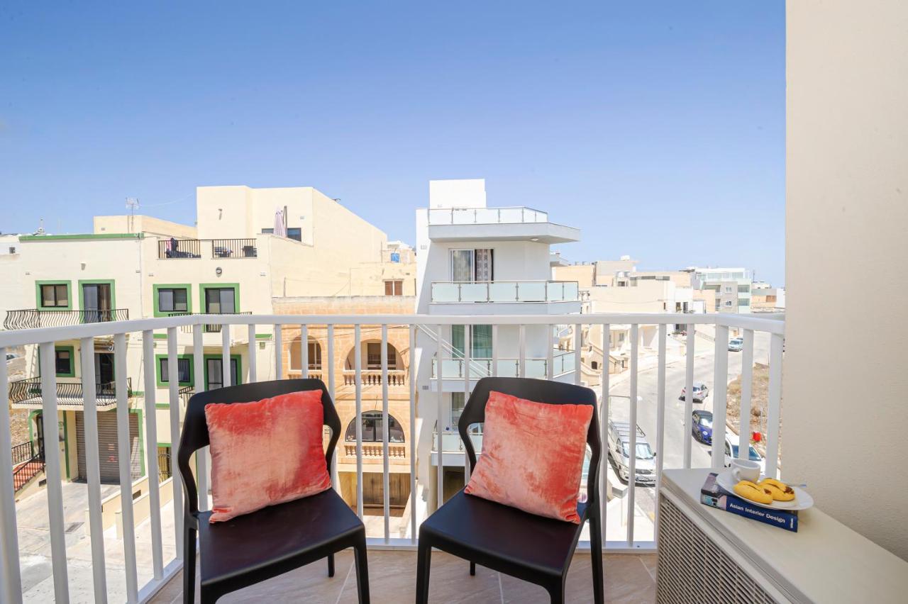 Summer Breeze Apartment With Panoramic Terrace - By Getawaysmalta 멜리에하 외부 사진